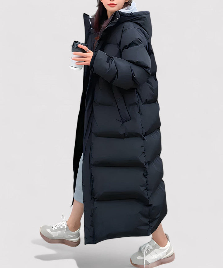 Nova | Warm Women's Long Hooded Parka for Fall & Winter

