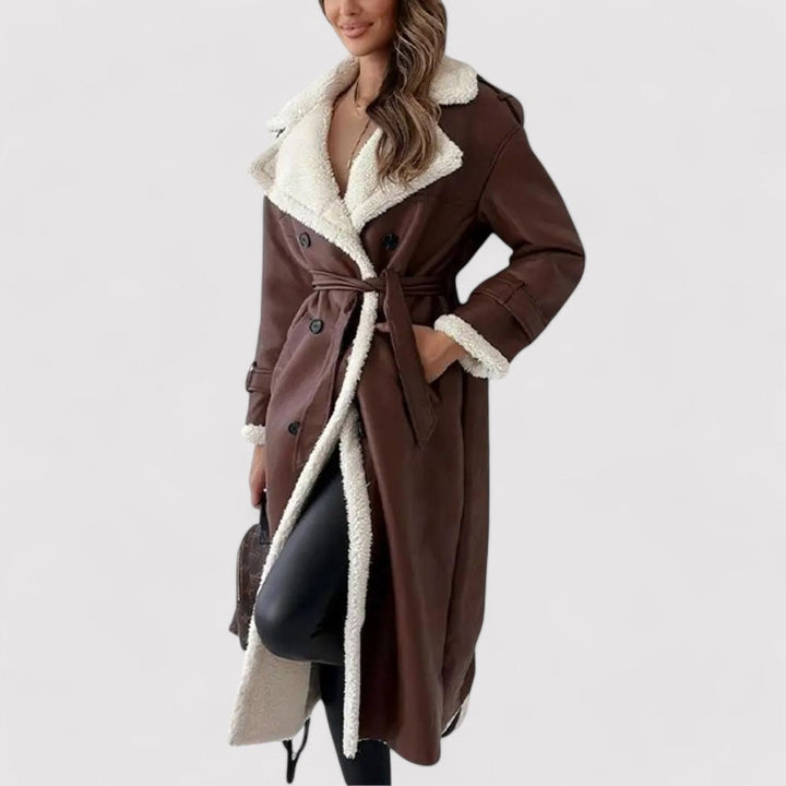 Nova | Warm Women's Long Wool Coat
