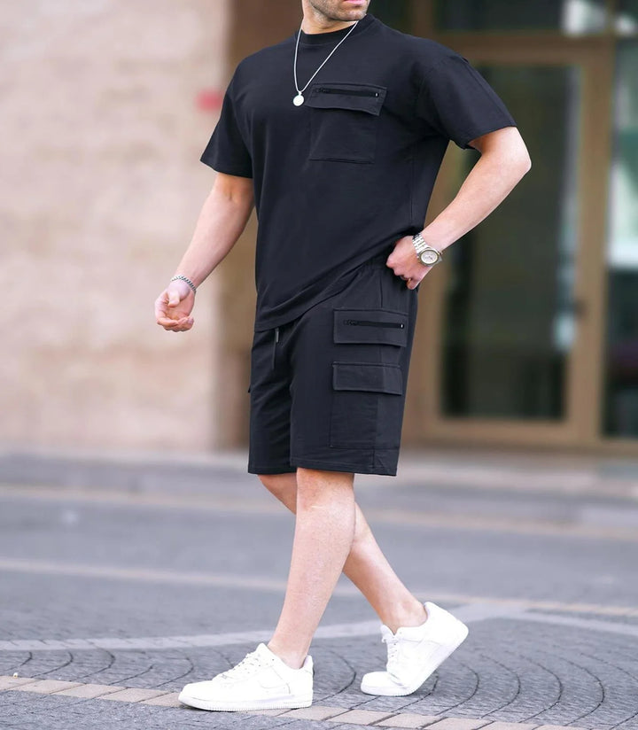 Nova casual summer outfit for men in soft knit fabric

