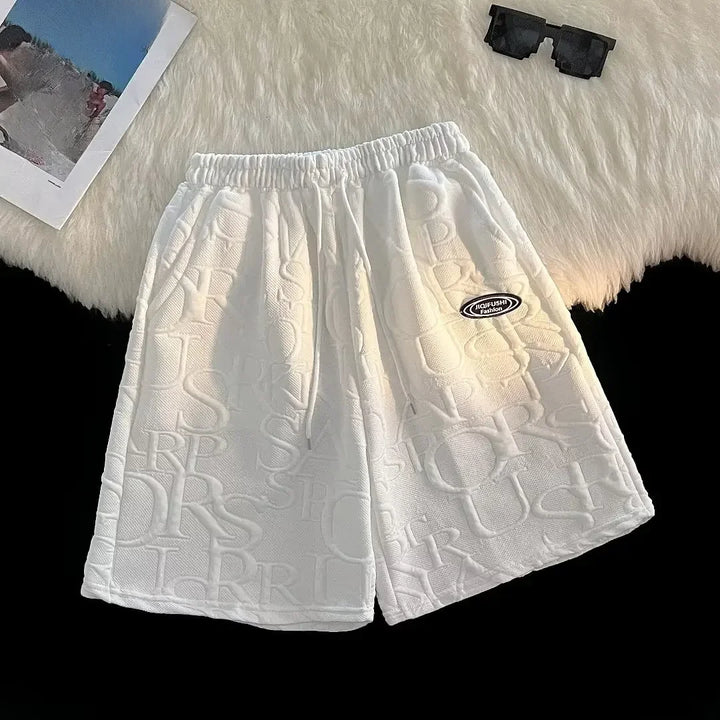 Nova lightweight waffle-knit summer set for men

