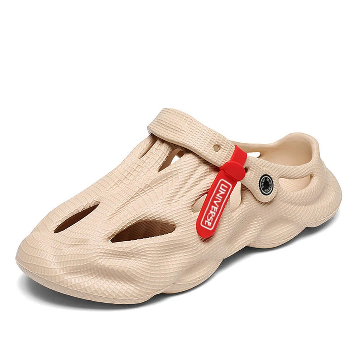 Nova low-heel slip-on sandals for men and women

