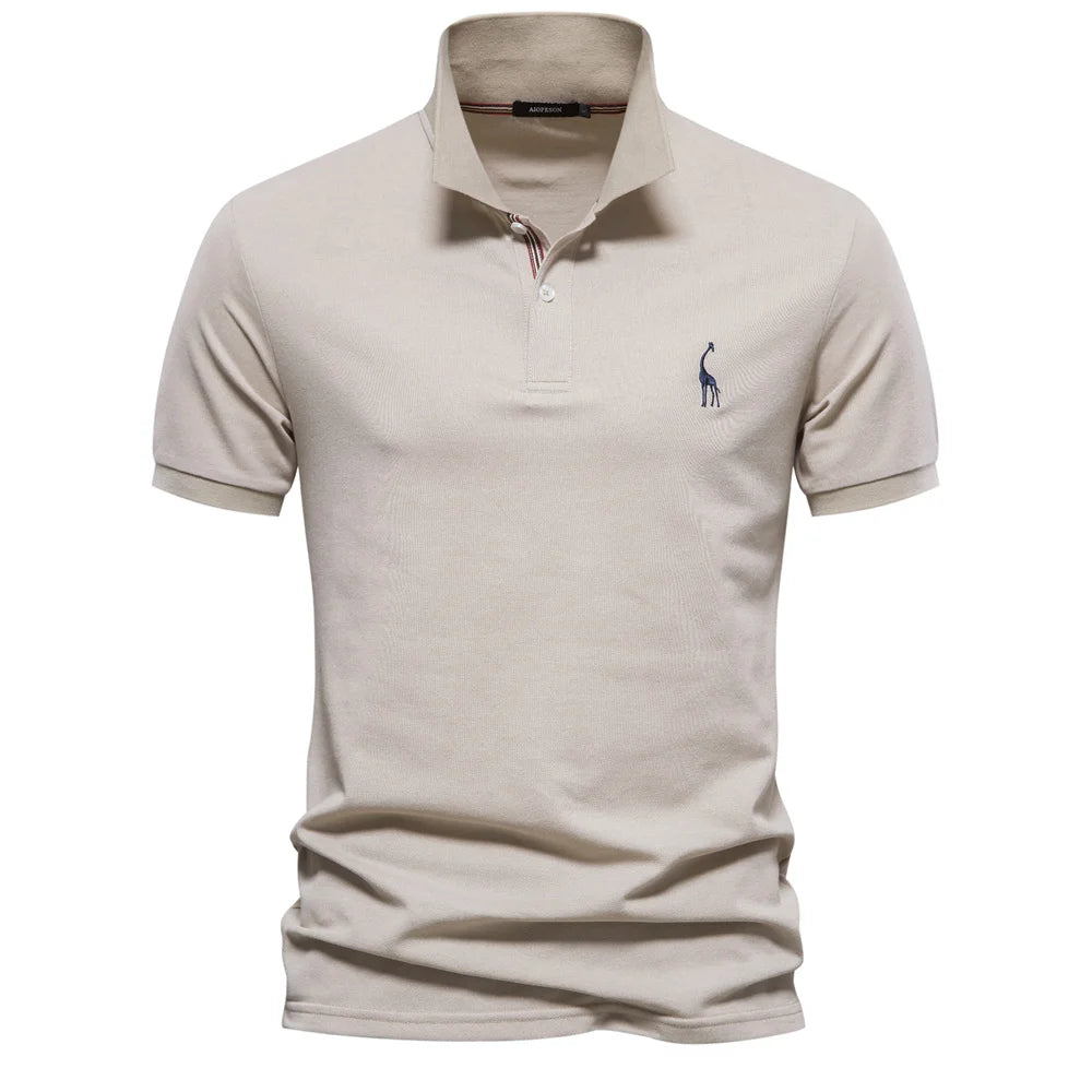 Nova men’s casual embroidered polo shirt for everyday wear

