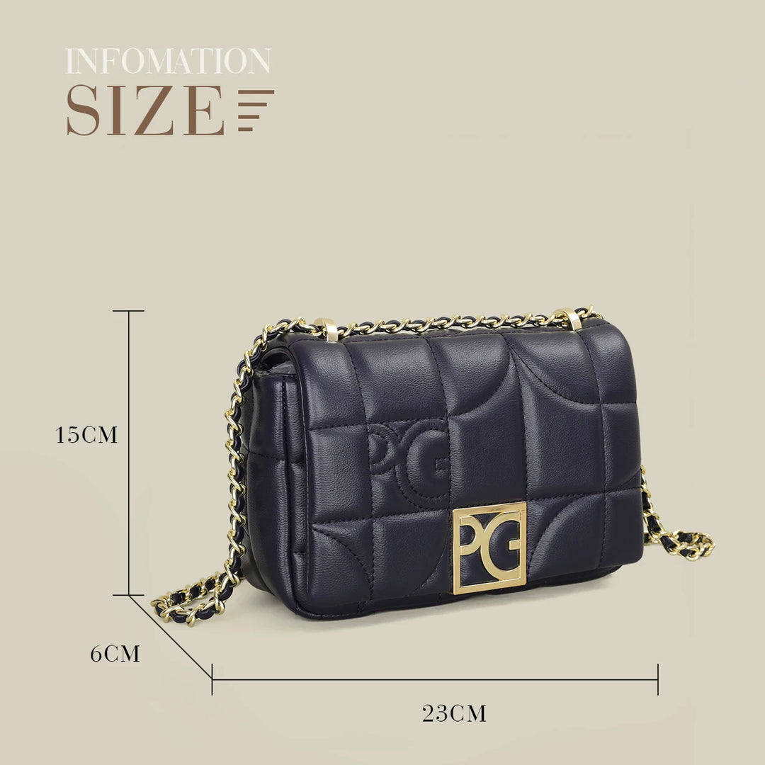 Nova stylish women's messenger bag with geometric design

