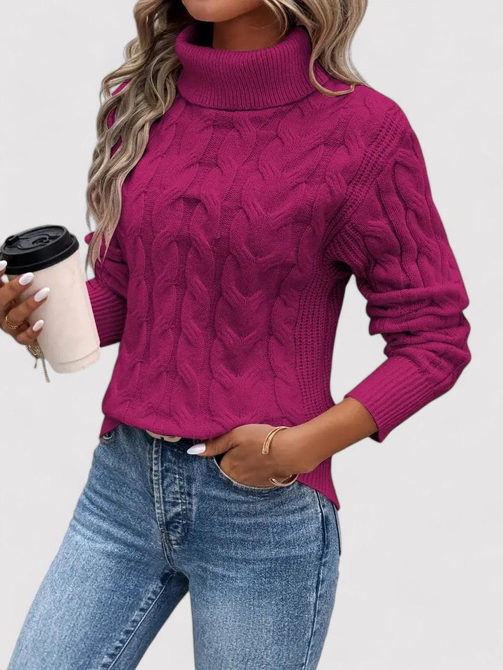 Nova | trendy Women's Turtleneck Sweater 
