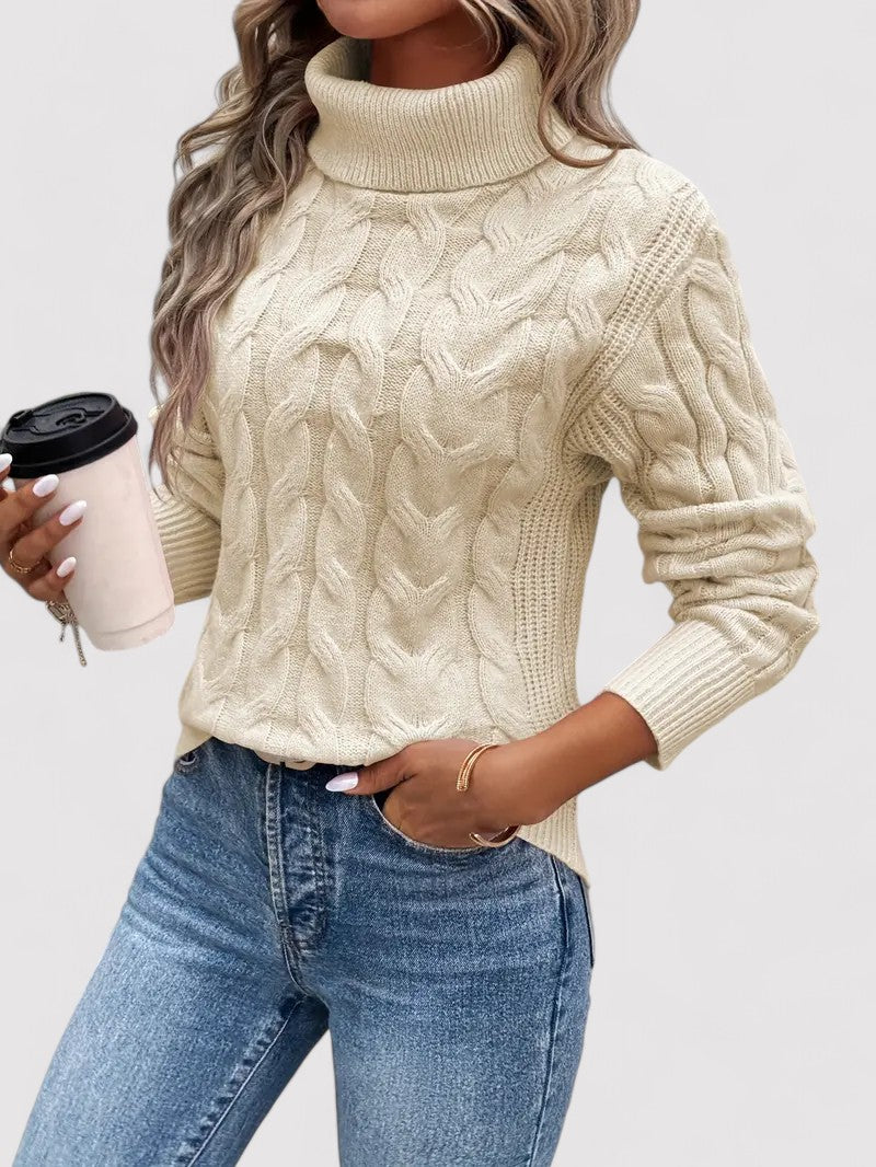 Nova | Fashionable Women's Turtleneck Sweater
