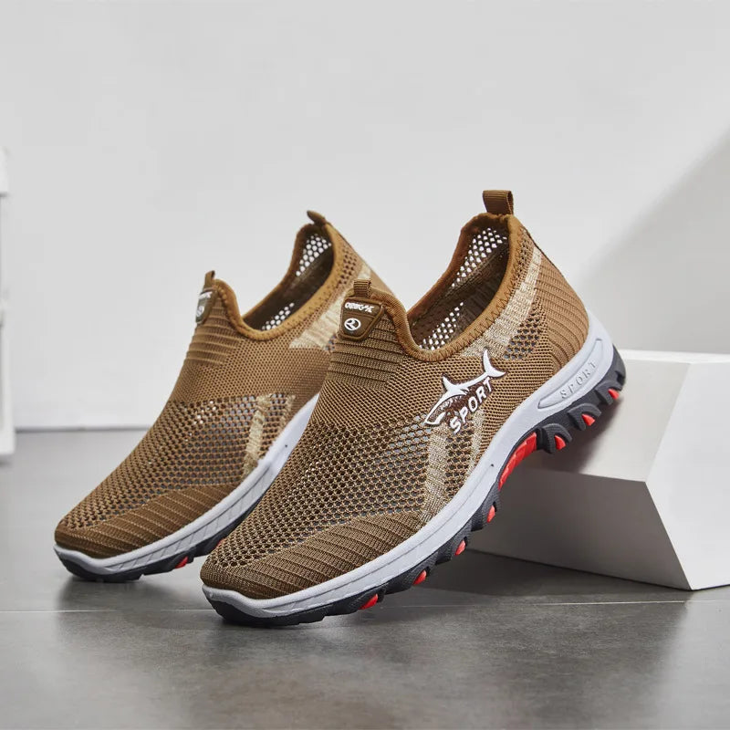 Nova ventilated mesh sneakers for hot weather

