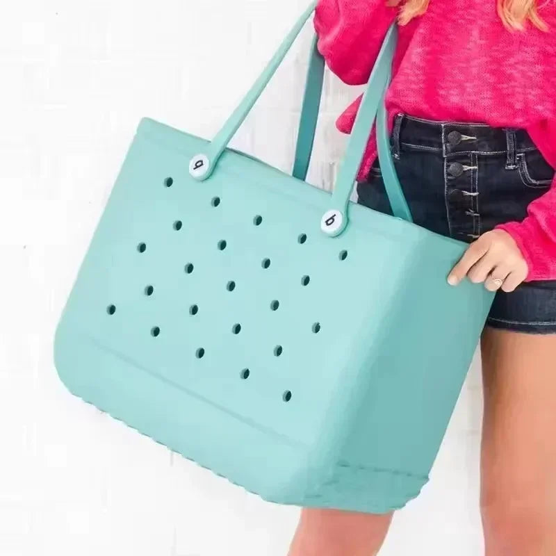 OVA | XL Extra Large Waterproof EVA Beach Tote Bag Front View