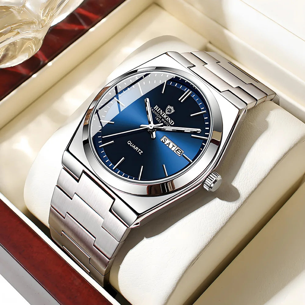 NOVA | Men’s Stainless Steel Quartz Watch