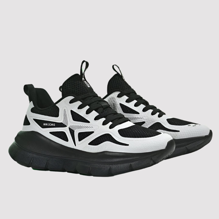 NOVA | Men’s Geometric Pattern Fabric Sneakers