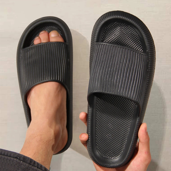 NOVA | Men’s EVA Outdoor Slippers – Solid Color Summer Slides