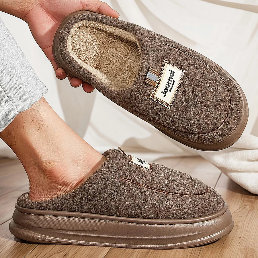 NOVA | Soft Luxe Wool Slippers for Men