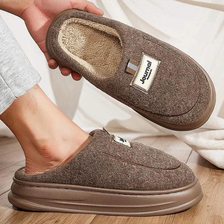 NOVA | Soft Luxe Wool Slippers for Men