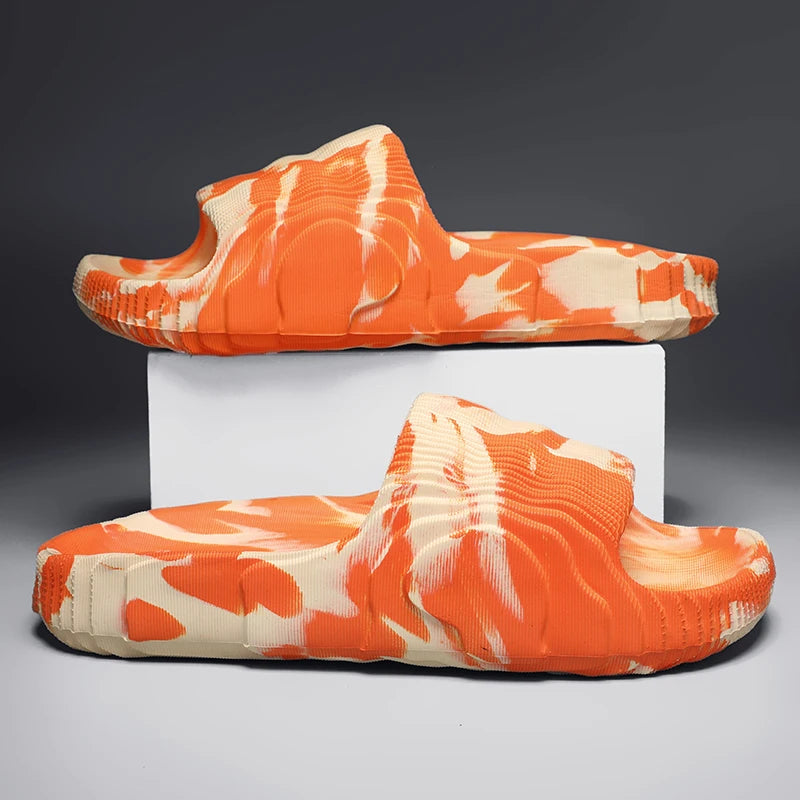 NOVA | Men’s EVA Summer Slippers – Patchwork Slides