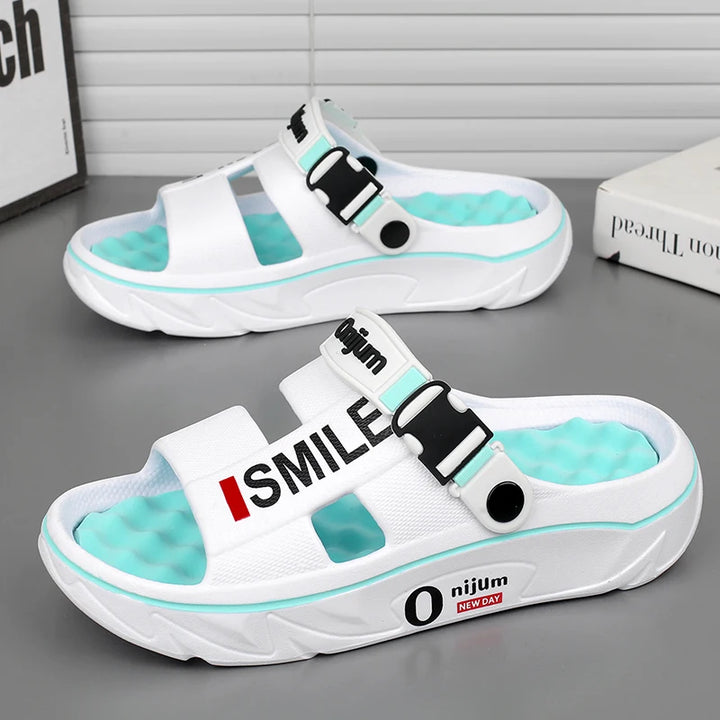 NOVA | Men’s EVA Slide Slippers for Summer with Flat Heel