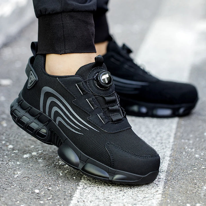 NOVA | Men’s Low-Cut Fabric Safety Sports Shoes