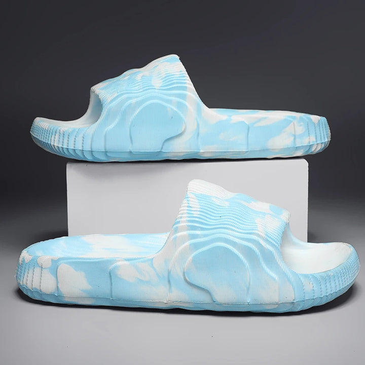 NOVA | Men’s EVA Summer Slippers – Patchwork Slides