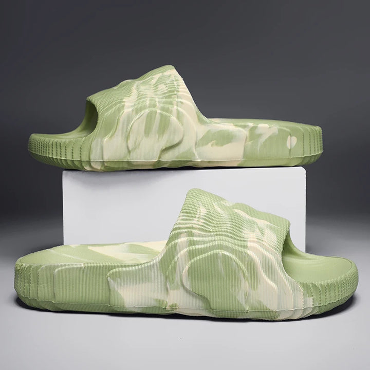 NOVA | Men’s EVA Summer Slippers – Patchwork Slides