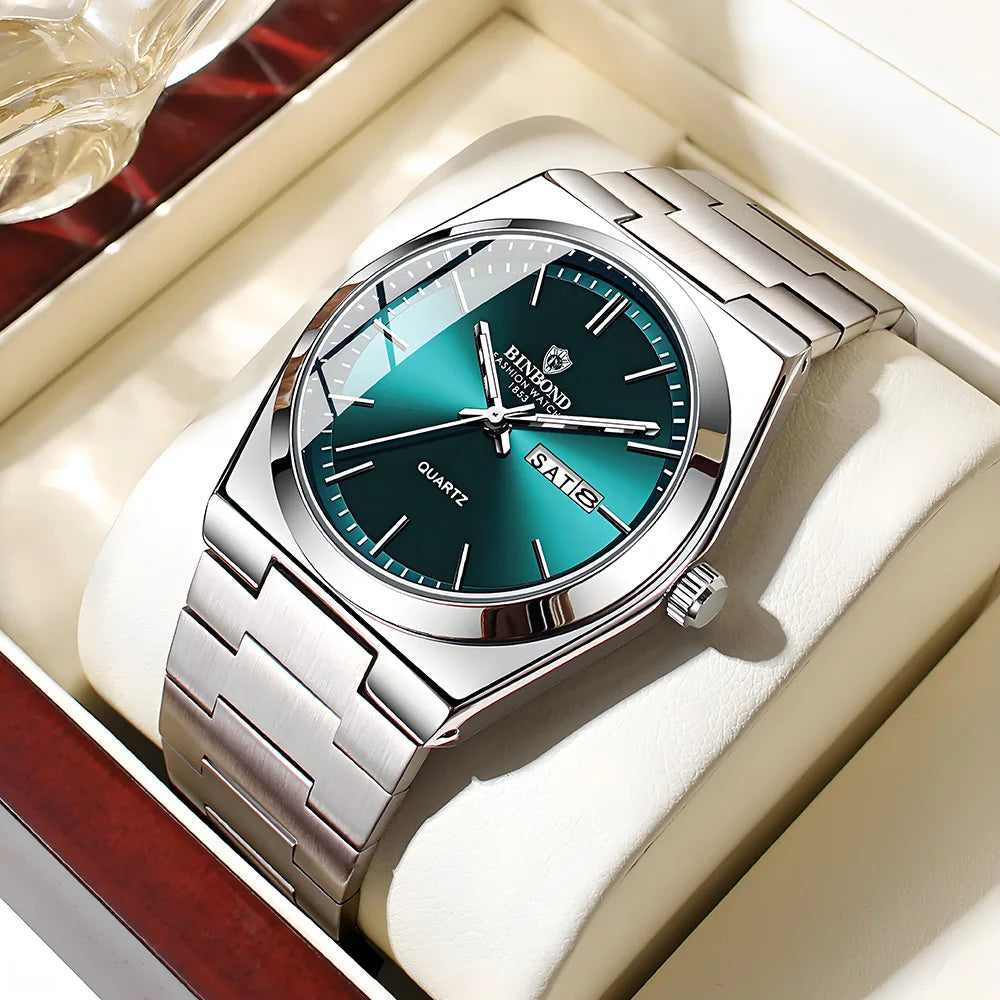 NOVA | Men’s Stainless Steel Quartz Watch