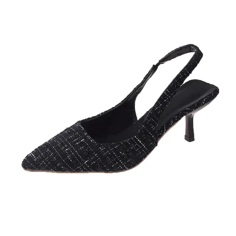 NOVA | Women’s Microfiber High-Heel Sandals