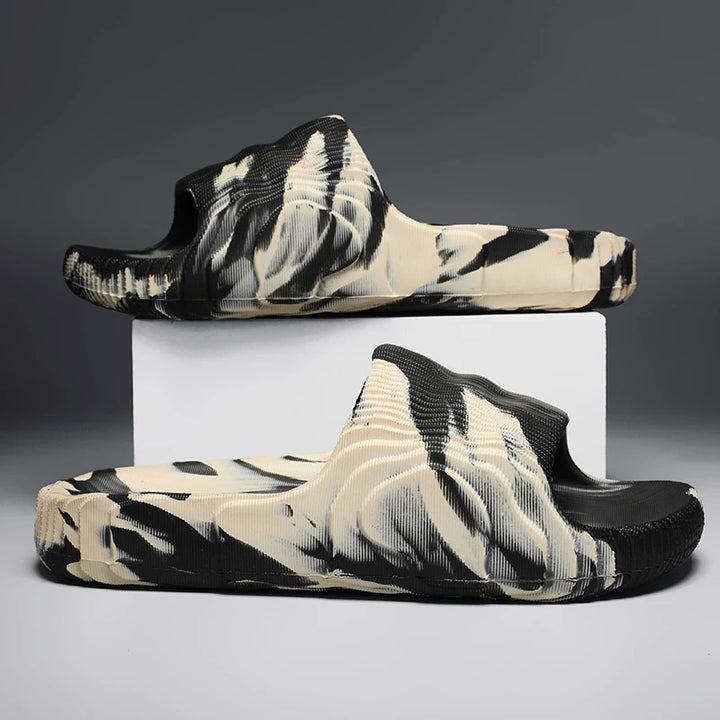 NOVA | Men’s EVA Summer Slippers – Patchwork Slides