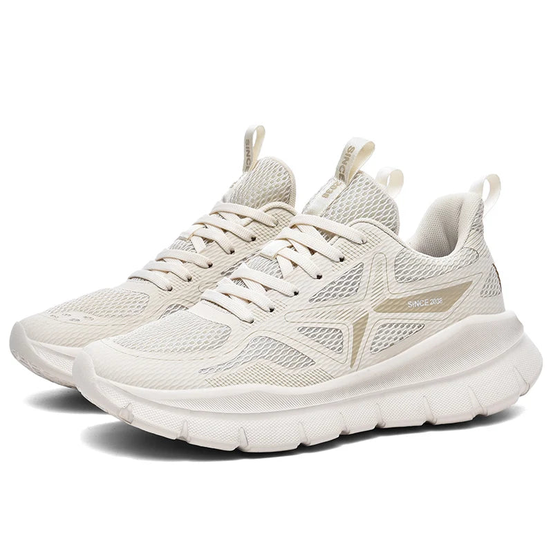 NOVA | Men’s Geometric Pattern Fabric Sneakers