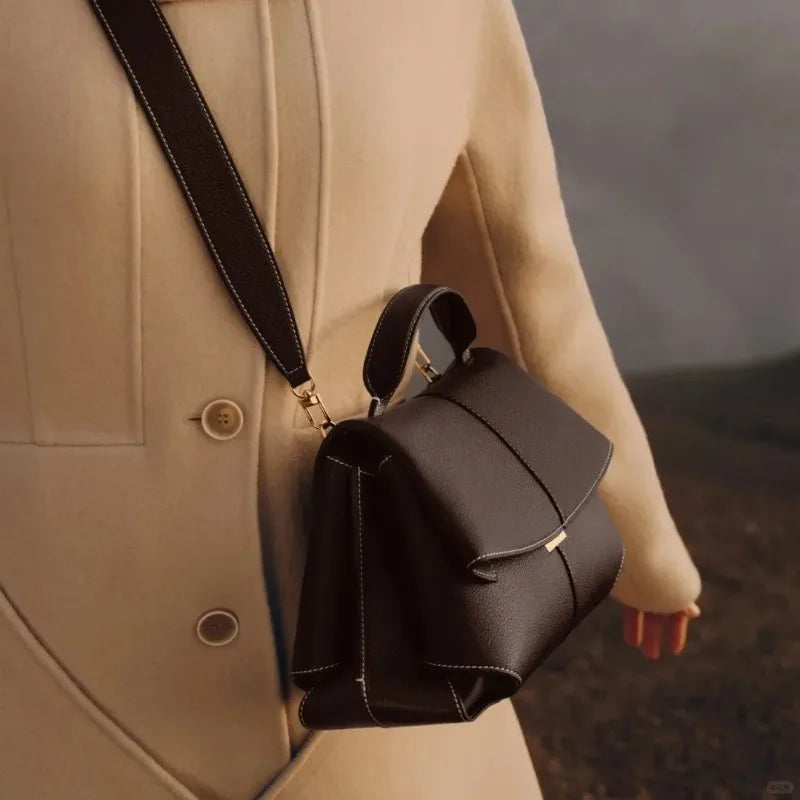 NOVA | Women's Structured Cowhide Leather Handbag