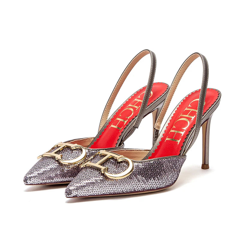 NOVA | Women’s T-Strap Pointed-Toe Platform Pumps