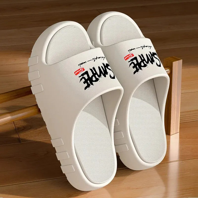 NOVA | Unisex EVA Platform Slippers – Printed Street Style