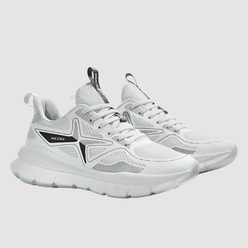 NOVA | Men’s Geometric Pattern Fabric Sneakers