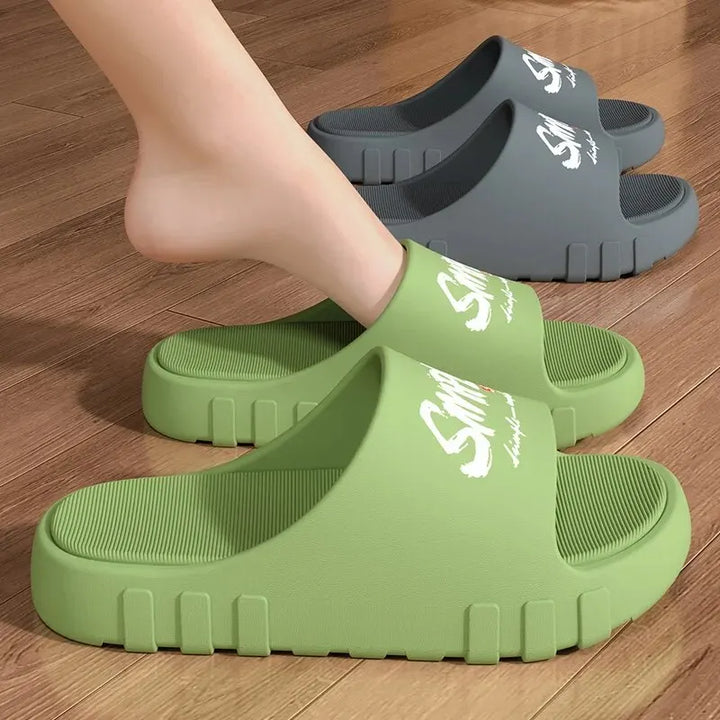 NOVA | Unisex EVA Platform Slippers – Printed Street Style