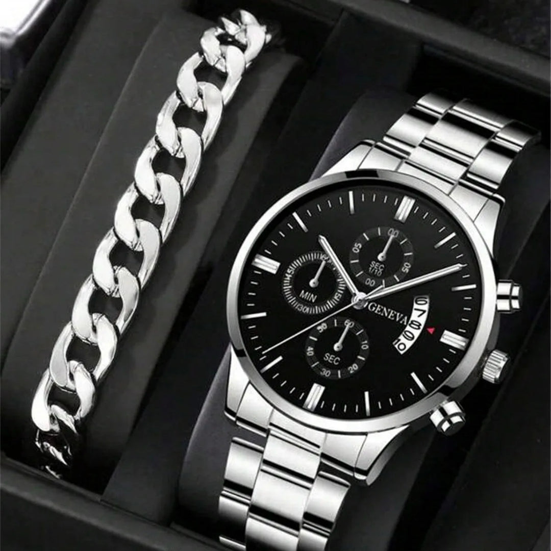 NOVA | Men's Quartz Watch & Bracelet