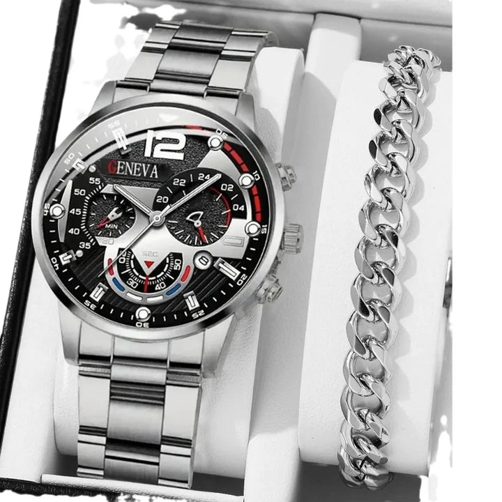 NOVA | Men's Quartz Watch & Bracelet
