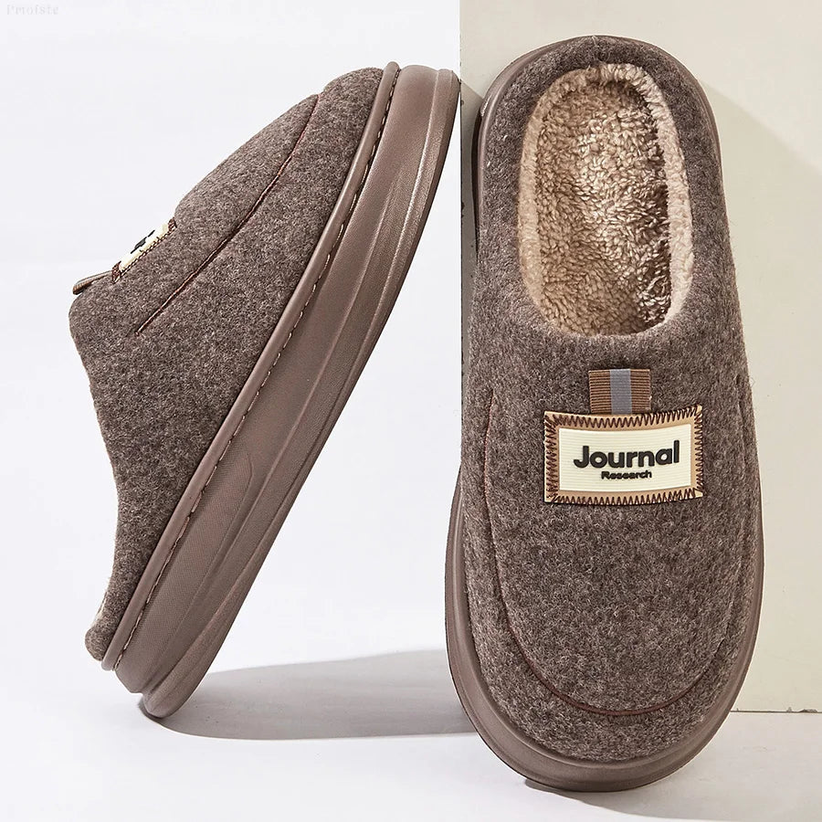NOVA | Men's Luxe Wool Slippers for Ultimate Comfort