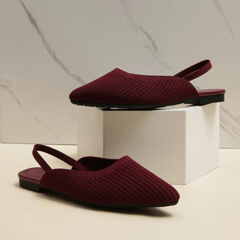 NOVA | Women's Stretch Slingback Flat Sandals