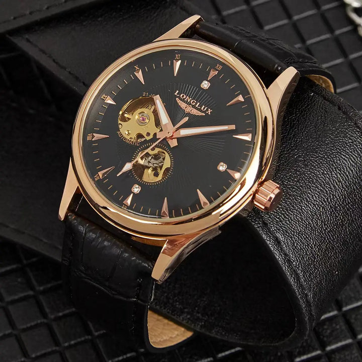 NOVA | Men's Skeleton Mechanical Watch – Automatic Movement,Waterproof