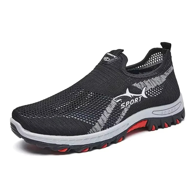 NOVA | Men's Cotton Mid-Calf Boots – Lightweight Slip-Resistant PVC Sole