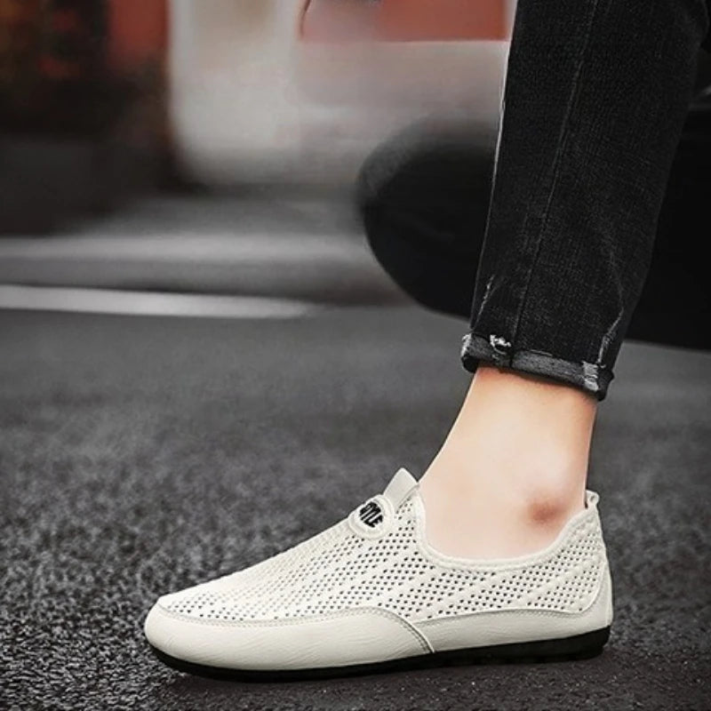 NOVA | Men’s Lightweight Mesh Loafers – Breathable Slip-On Summer