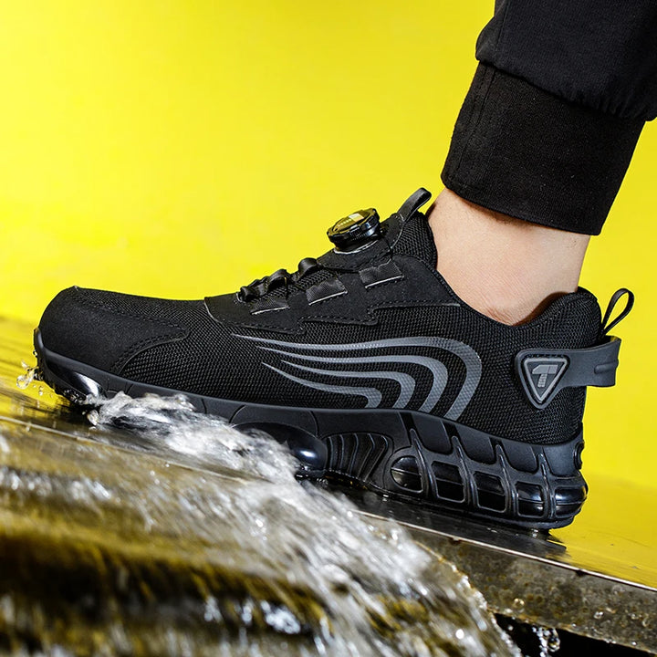 NOVA | Men’s Low-Cut Fabric Safety Sports Shoes