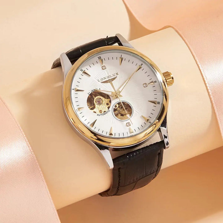 NOVA | Men's Skeleton Mechanical Watch – Automatic Movement,Waterproof