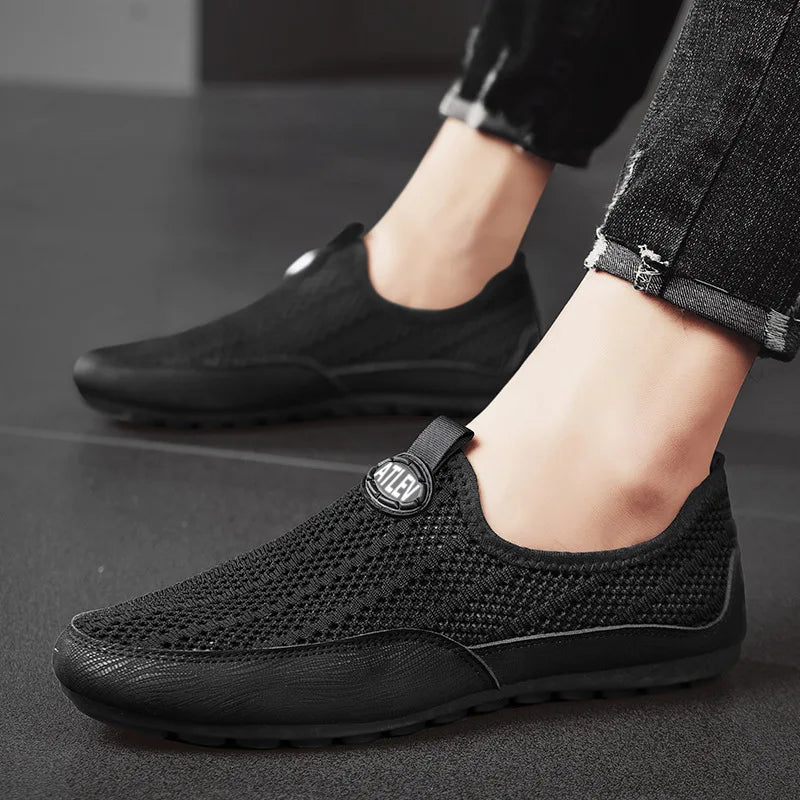 NOVA | Men’s Lightweight Mesh Loafers – Breathable Slip-On Summer